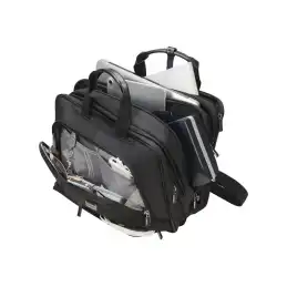 DICOTA Eco Top Traveller Twin PRO - Sac à dos pour ordinateur portable - 14" - 15.6" - noir (D30844-RPET)_3